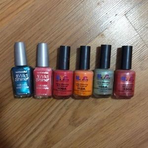 Wet N Wild and NYC Nail Color Set of 6